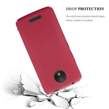 Motorola MOTO C Cover Etui Case (Rød)