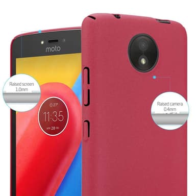Motorola MOTO C Cover Etui Case (Rød)