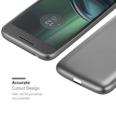 Motorola MOTO G4 PLAY Cover Etui Case (Grå)