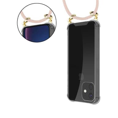 iPhone 11 PRO Etui Cover Kæde (Lyserød)