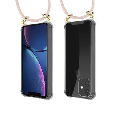 iPhone 11 PRO Etui Cover Kæde (Lyserød)