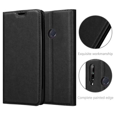 Huawei P40 LITE E Cover Etui Case (Sort)