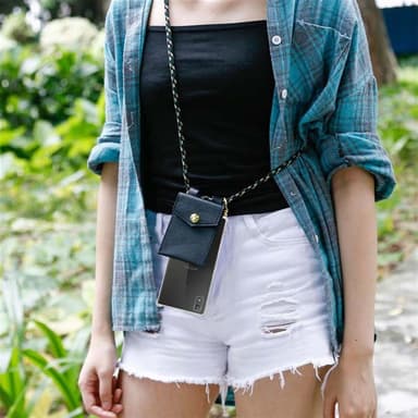 Sony Xperia XA1 Etui Cover Kæde (Brun)