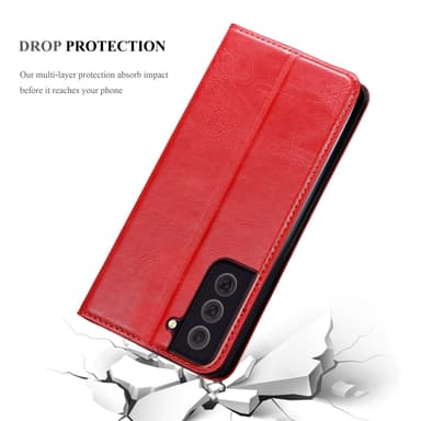 Samsung Galaxy S22 Cover Etui Case (Rød)