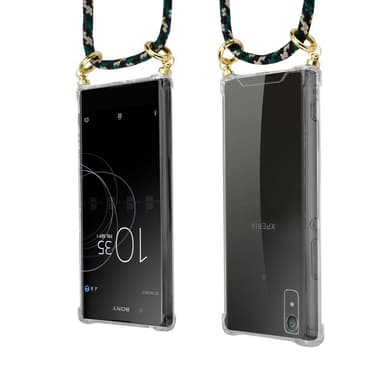 Sony Xperia XA1 Etui Cover Kæde (Brun)