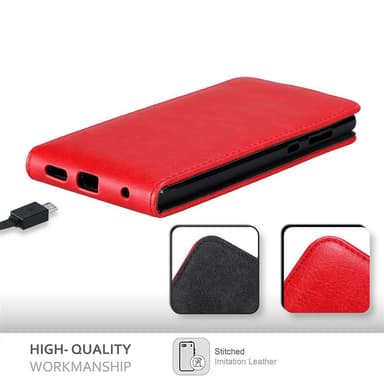 Sony Xperia L1 Pungetui Flip Cover (Rød)