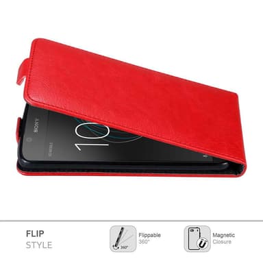 Sony Xperia L1 Pungetui Flip Cover (Rød)
