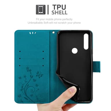 Alcatel 1S 2020 Pungetui Cover Case (Blå)