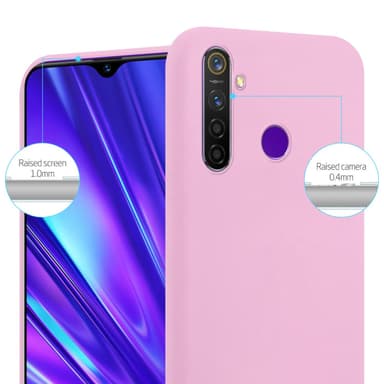 Cover Realme 5 / 5i / 6i / C3 Etui Case (Lyserød)