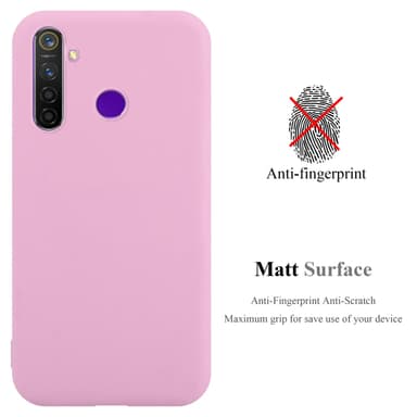 Cover Realme 5 / 5i / 6i / C3 Etui Case (Lyserød)