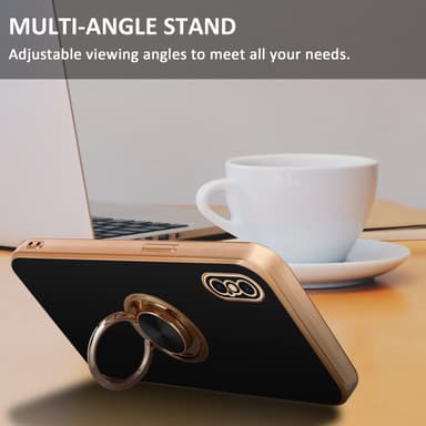 iPhone X / XS Cover Etui Case (Sort)