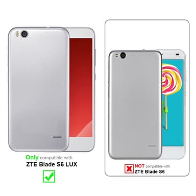 ZTE Blade S6 LUX Etui Case Cover (Gennemsigtig)