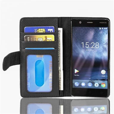 Nokia 3 2017 Pungetui Cover (Sort)
