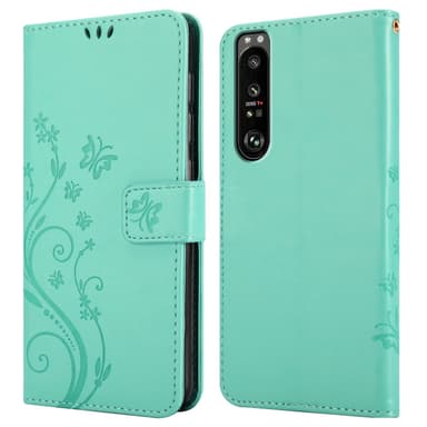 Sony Xperia 1 III Pungetui Cover Case (Turkis)