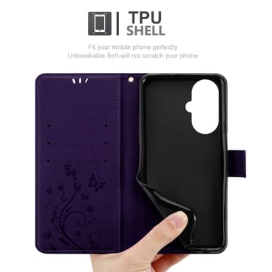 OnePlus Nord CE 3 Lite 5G Pungetui Cover Case (Lilla)