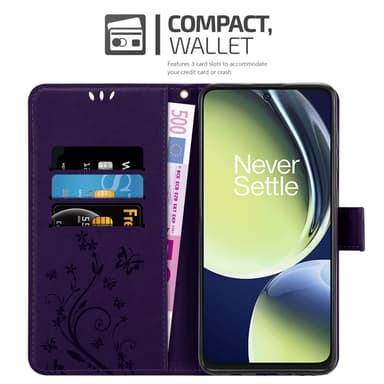 OnePlus Nord CE 3 Lite 5G Pungetui Cover Case (Lilla)