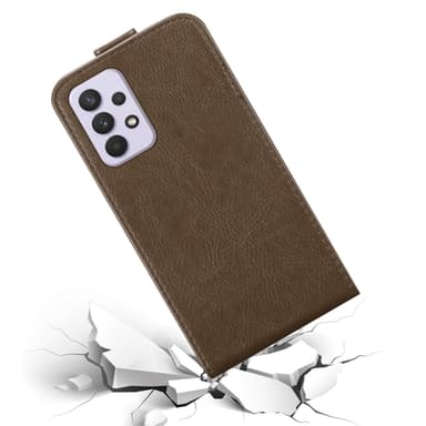 Samsung Galaxy A33 5G Pungetui Flip Cover (Brun)
