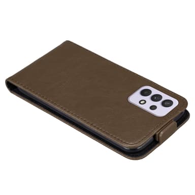 Samsung Galaxy A33 5G Pungetui Flip Cover (Brun)