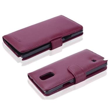 Samsung Galaxy NOTE 4 Pungetui Cover (Lilla)