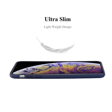 iPhone XS MAX Cover Etui Case (Blå)