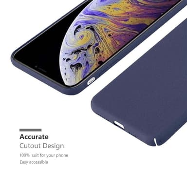 iPhone XS MAX Cover Etui Case (Blå)