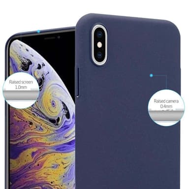 iPhone XS MAX Cover Etui Case (Blå)