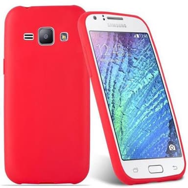 Cover Samsung Galaxy J1 2015 Etui Case (Rød)