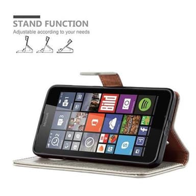 Cover Nokia Lumia 640 Etui Case (Brun)