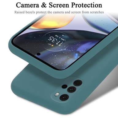 Motorola MOTO G22 Cover Etui Case (Grøn)