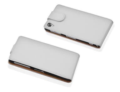 Sony Xperia Z2 Pungetui Flip Cover (Hvid)