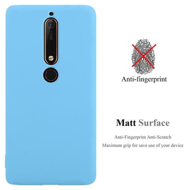 Cover Nokia 6.1 Etui Case (Blå)