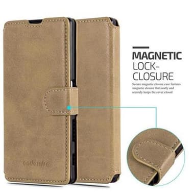 Sony Xperia Z5 Pungetui Cover Case (Brun)
