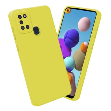 Samsung Galaxy A21s Cover Etui Case (Gul)