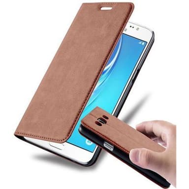Samsung Galaxy J5 2015 Cover Etui Case (Brun)