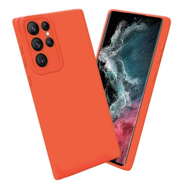 Samsung Galaxy S22 ULTRA Cover Etui Case (Orange)