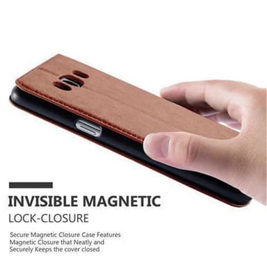 Samsung Galaxy J5 2015 Cover Etui Case (Brun)
