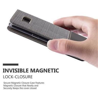 Samsung Galaxy S8 PLUS Pungetui Cover Case (Grå)