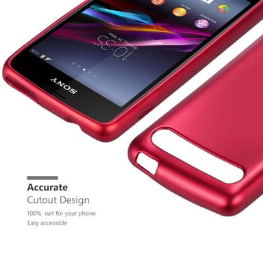 Sony Xperia E1 Cover Etui Case (Rød)