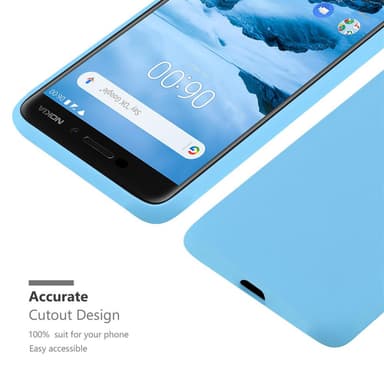 Cover Nokia 6.1 Etui Case (Blå)