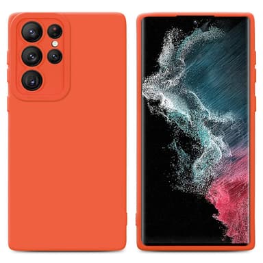 Samsung Galaxy S22 ULTRA Cover Etui Case (Orange)
