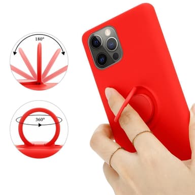 iPhone 12 / 12 PRO Cover Etui Case (Rød)