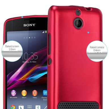 Sony Xperia E1 Cover Etui Case (Rød)