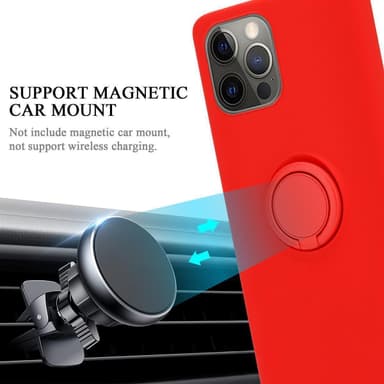 iPhone 12 / 12 PRO Cover Etui Case (Rød)