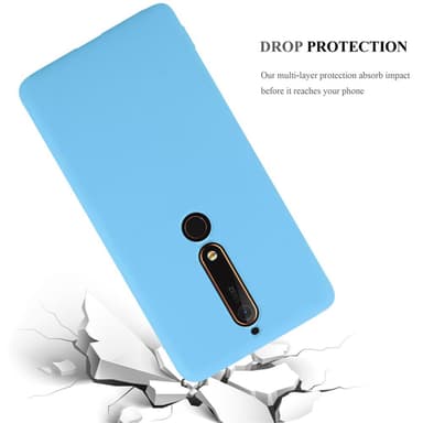 Cover Nokia 6.1 Etui Case (Blå)