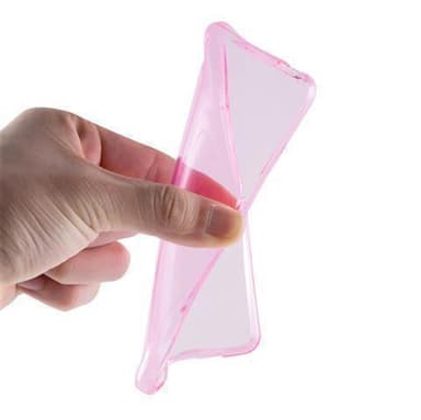 Sony Xperia M5 Cover TPU Etui (Lyserød)