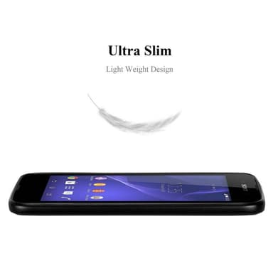 Sony Xperia E3 Cover Etui Case (Sort)