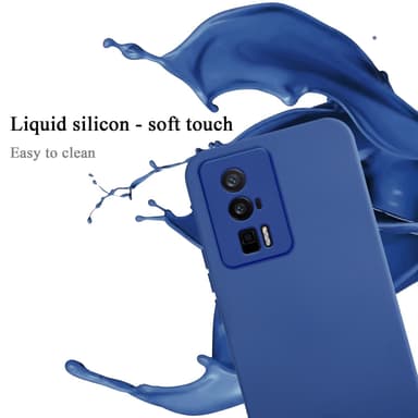 Xiaomi Poco F5 Pro Cover Etui Case (Blå)
