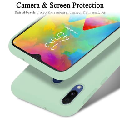 Samsung Galaxy M20 Cover Etui Case (Grøn)