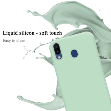 Samsung Galaxy M20 Cover Etui Case (Grøn)