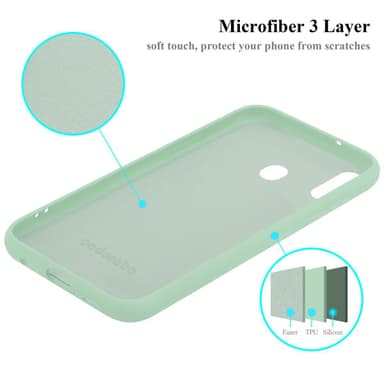 Samsung Galaxy M20 Cover Etui Case (Grøn)